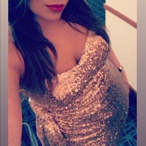 Badgley Mischka collection beaded gown